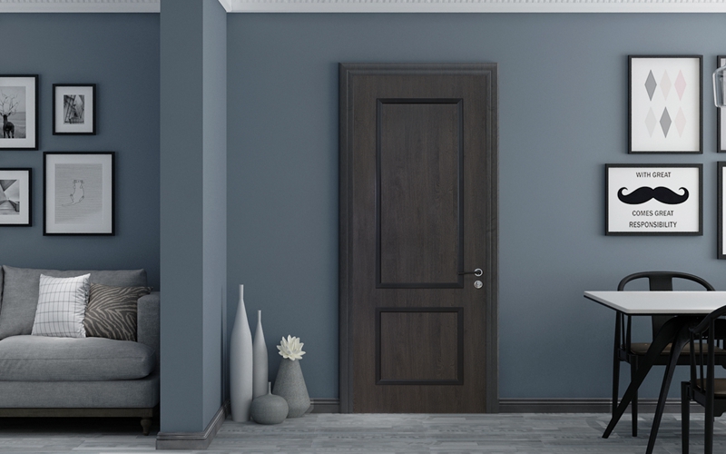 木門制作材料，星空梵高木門