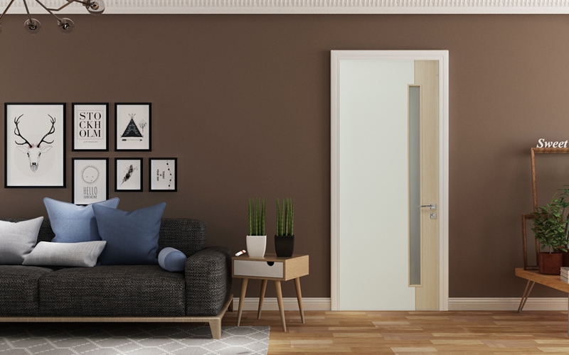 木門制作材料，星空梵高木門