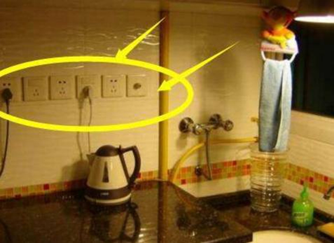 定制櫥柜電源設計，星空梵高櫥柜