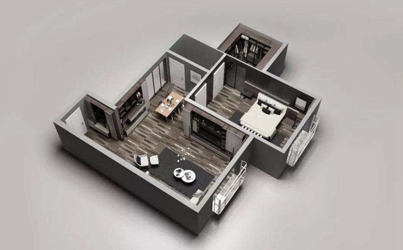 90㎡全屋定制裝修價(jià)格，星空梵高全屋定制