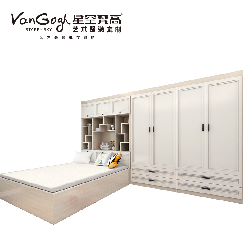 整體定制櫥柜 布魯塞爾·英式門芯-2-榻榻米